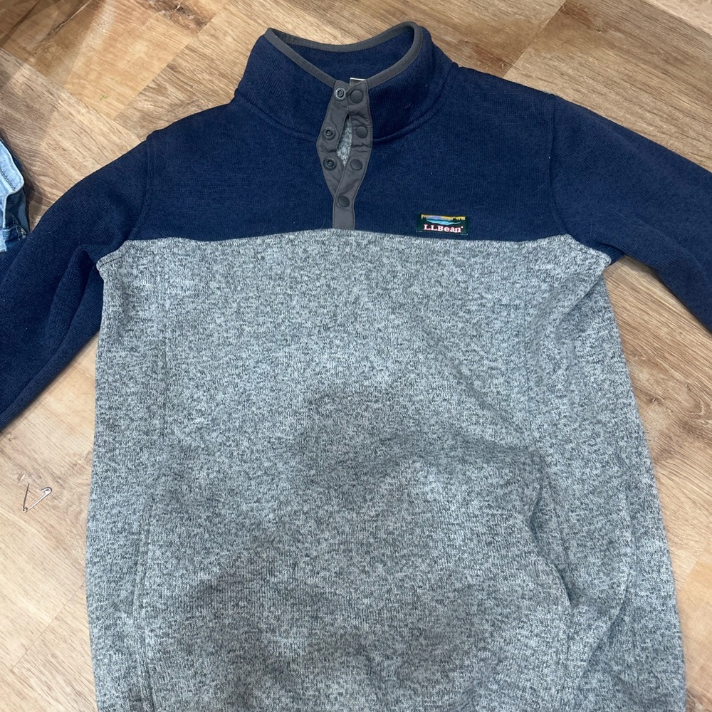 L.L. Bean quarter button